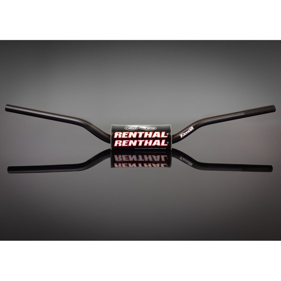 250 EXC (2006 - 2022) renthal fatbar 605 cr high black handlebar | RENTHAL