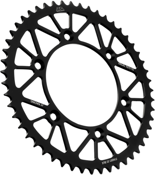 250 EXC SIX DAYS (2010 - 2023) racelite aluminium rear race sprocket | JT Sprockets