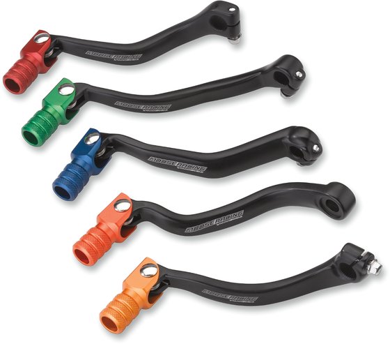 500 EXC F SIX DAYS (2012 - 2016) folding forged aluminum shift lever - orange | MOOSE RACING