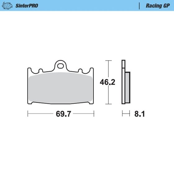 350 XC-F (2011 - 2022) racing brake pads | MOTO-MASTER