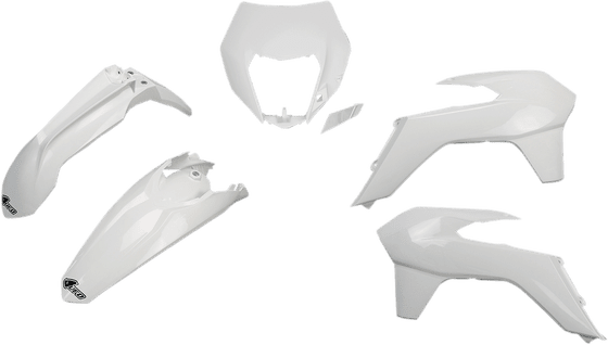 250 EXC (2006 - 2019) complete white body kit for 2014-2016 exc models | UFO