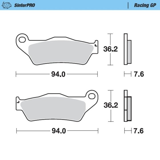 85 SX (2021 - 2024) brake pads | MOTO-MASTER