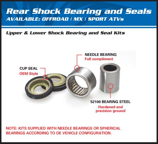 525 XC (2006 - 2007) lower rear shock bearing kit | All Balls