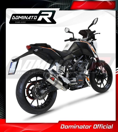 125 DUKE (2012 - 2016) exhaust silencer hp3 | Dominator