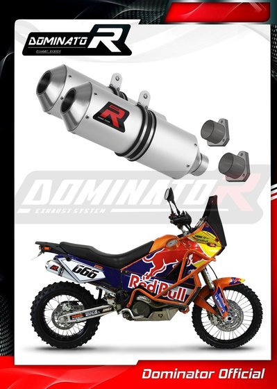 990 ADVENTURE (2007 - 2012) exhaust silencer muffler mx | Dominator