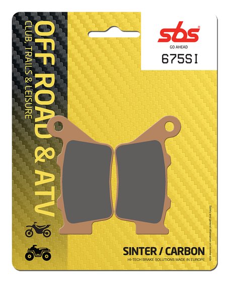 450 RALLY REPLICA (2011 - 2017) brakepads sintered offroad | SBS