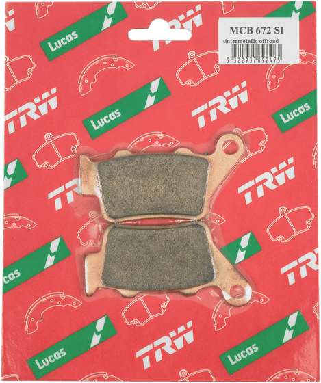 525 EXC (2002 - 2006) sintered metal offroad brake pad | TRW