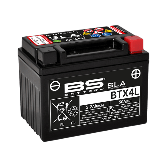 525 EXC (2002 - 2007) btx4l/btz5s battery | BS BATTERY