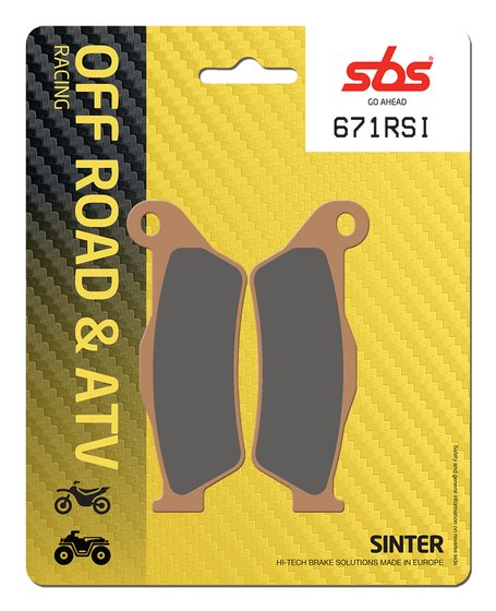 350 SX-F (2011 - 2024) brakepads racing sintered | SBS