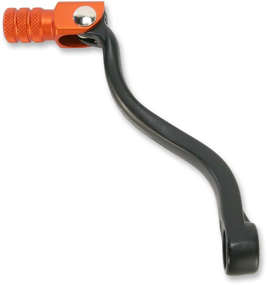 450 SX-F (2006 - 2012) folding forged aluminum shift lever - orange | MOOSE RACING