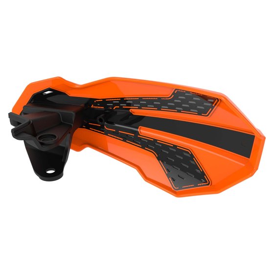 125 SX (2014 - 2022) mx flow handguards in orange/black | POLISPORT