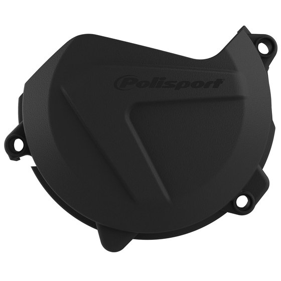 500 EXC-F (2017 - 2019) clutch cover protector black | POLISPORT