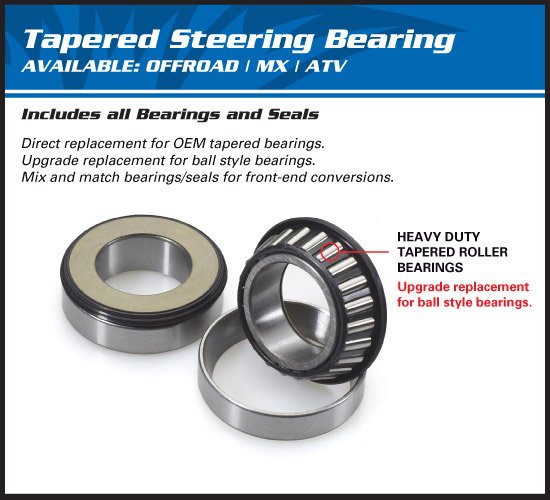 380 MXC (1998 - 2001) steering bearing kit | All Balls