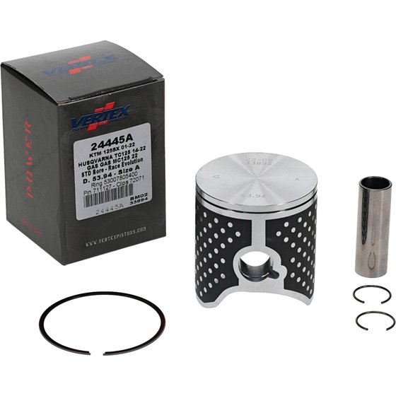 125 SX (2001 - 2023) cast race piston kit | Vertex