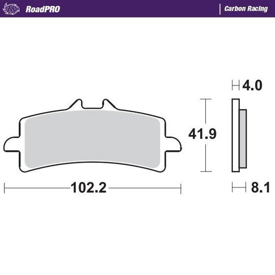 1290 SUPER DUKE GT (2016 - 2022) carbon racing brake pads | MOTO-MASTER