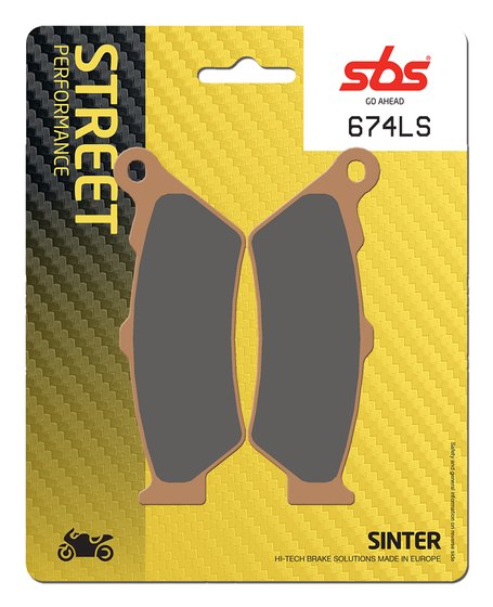 990 ADVENTURE (2006 - 2011) brakepads sintered rear | SBS