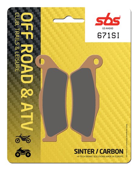 450 EXC-F (2004 - 2023) brakepads sintered offroad | SBS