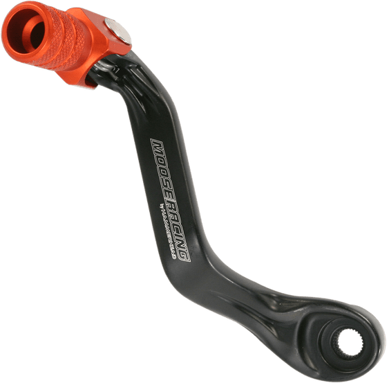 65 SX (2009 - 2019) folding forged aluminum shift lever - orange | MOOSE RACING