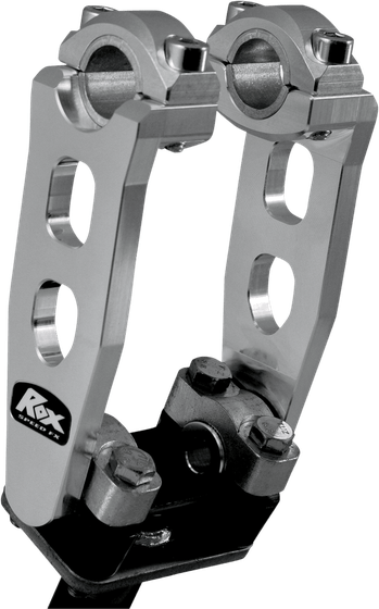 250 EXC (1993 - 2022) 5" aluminum handlebar riser | ROX SPEED FX