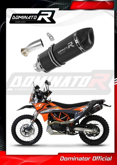 690 ENDURO R (2019 - 2020) exhaust silencer muffler hp1 black | Dominator