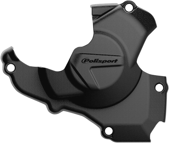 300 EXC (2011 - 2016) ignition cover protector - black | POLISPORT