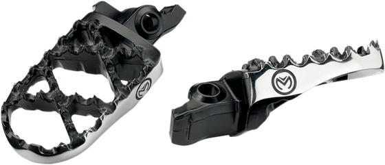 300 XC (2006 - 2019) hybrid stainless steel footpeg with rear offset | MOOSE RACING