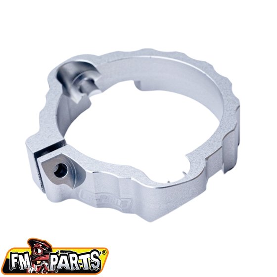 250 EXC F (2017 - 2022) exhaust outlet reinforcement (flange) silver | FM-PARTS