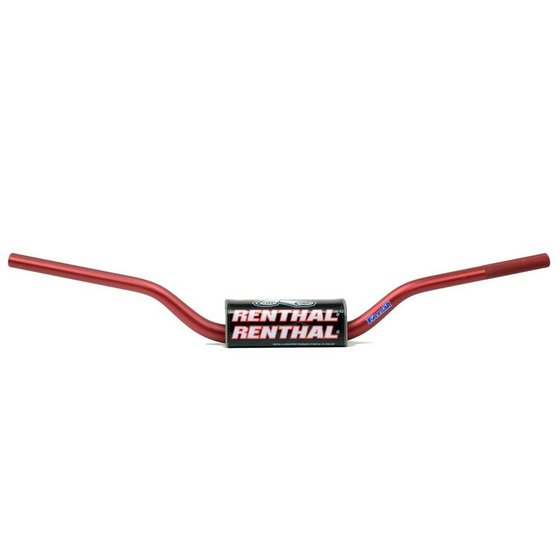 250 XC-F (2007 - 2022) renthal fatbar 604 rc red handlebar | RENTHAL