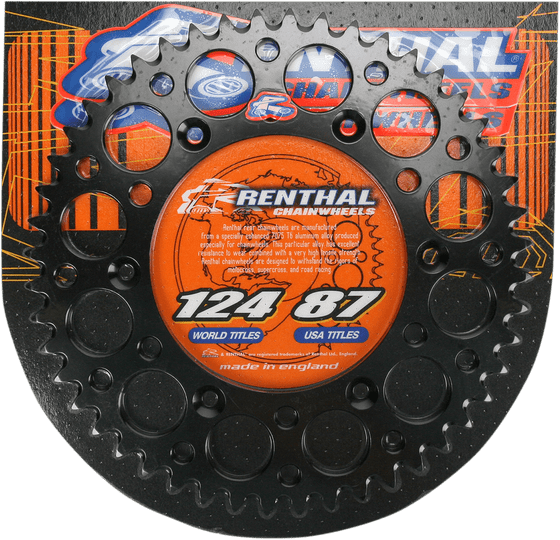 250 SX (1991 - 2023) aluminum rear sprocket - 51 teeth | RENTHAL