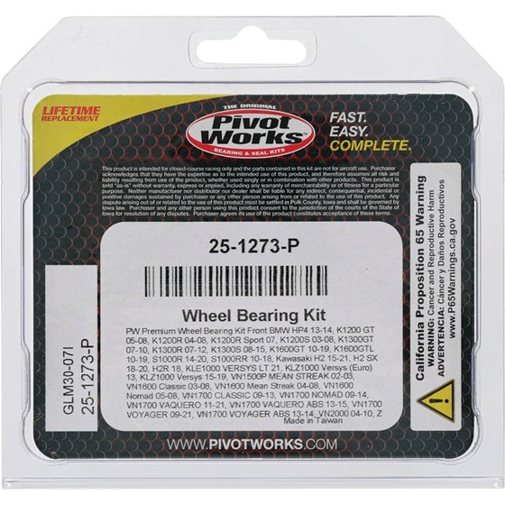 250 SX (1994 - 2022) wheel bearing kit front | All Balls