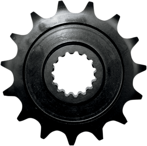 690 SMC (2007 - 2017) 16t 520 pitch black steel front sprocket | SUNSTAR SPROCKETS