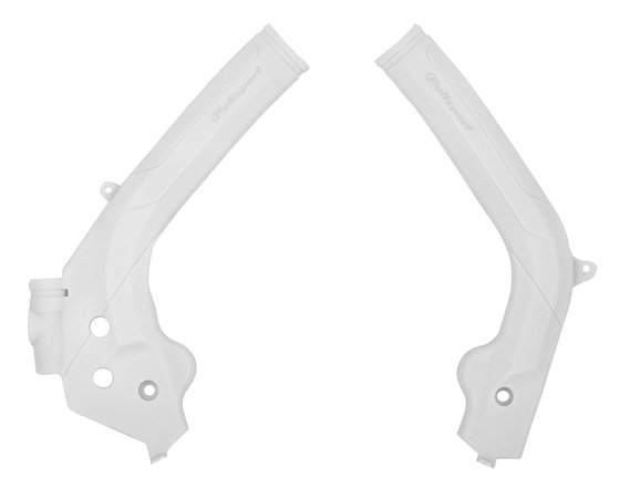 150 XC (2017 - 2019) frameguard for ktm and sxf 16-18 in white | POLISPORT