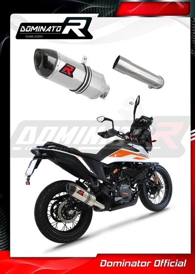 390 ADVENTURE (2020 - 2022) exhaust silencer hp1 | Dominator