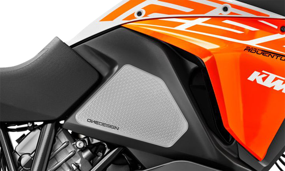 1290 SUPER ADVENTURE R (2017 - 2020) clear tank grip for ktm | ONEDESIGN