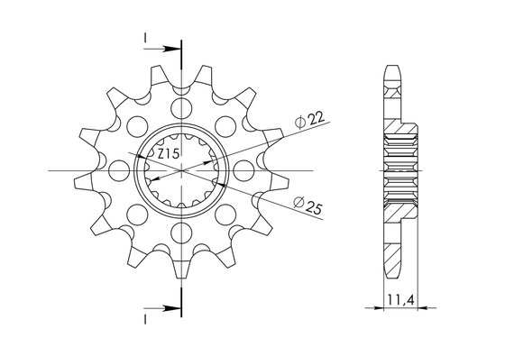 890 DUKE R (2020 - 2020) front sprocket | Supersprox