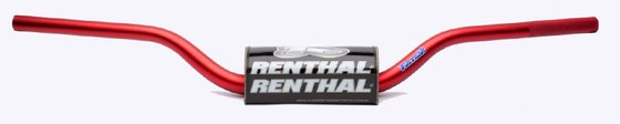 125 EXC (2004 - 2016) renthal fatbar 604 rc red handlebar | RENTHAL