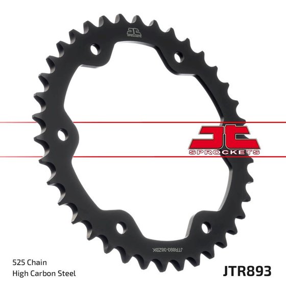 1290 SUPER DUKE GT (2016 - 2023) rear sprocket | JT Sprockets