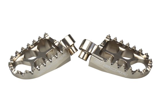 150 SX (2009 - 2015) evo scar titanium footpegs | SCAR