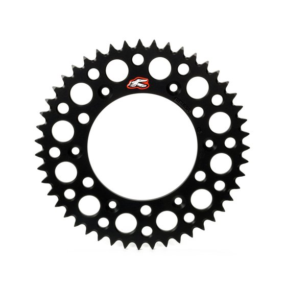 125 XC (2021 - 2022) aluminum rear sprocket - 48 teeth, black | RENTHAL