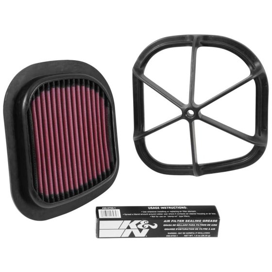 250 SX-F (2007 - 2022) replacement air filter | K & N