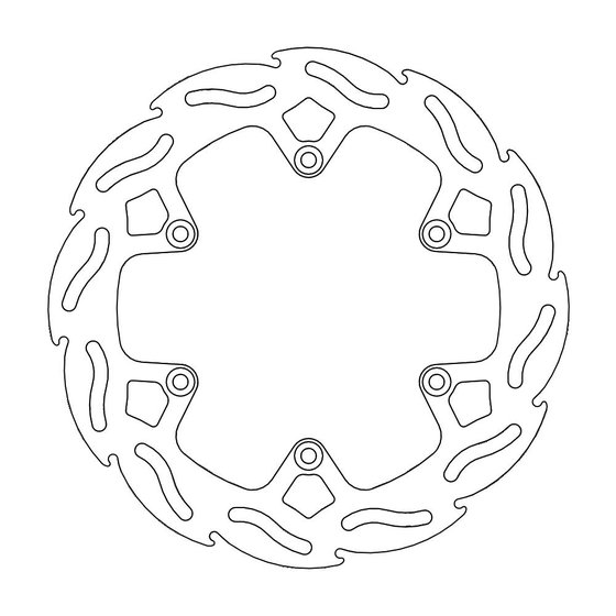 400 EXC (2000 - 2011) rear brake disc | MOTO-MASTER