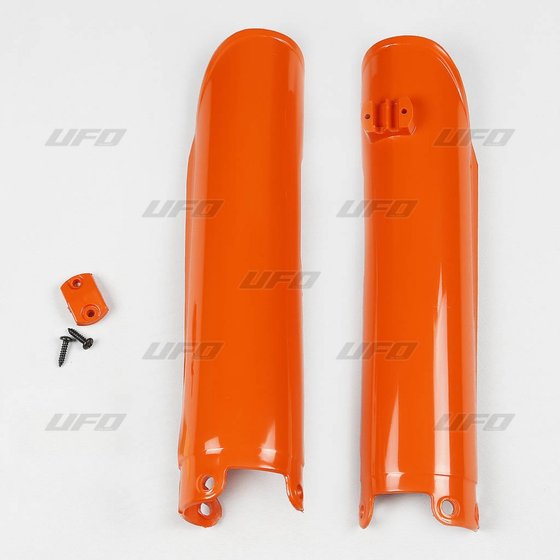 300 EXC (2001 - 2007) fork slider protectors - orange | UFO