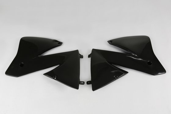 400 EXC (2001 - 2002) black radiator covers for ktm 2/4-stroke (01-02) | UFO