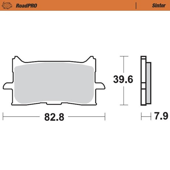 1290 SUPER DUKE GT (2016 - 2022) sintered front brake pad | MOTO-MASTER