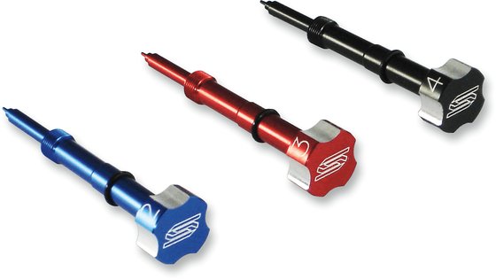 250 EXC (2003 - 2019) fuel mixture screw keihin (red) | SCAR