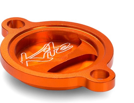 500 EXC-F (2017 - 2022) orange oil filter cover | KITE