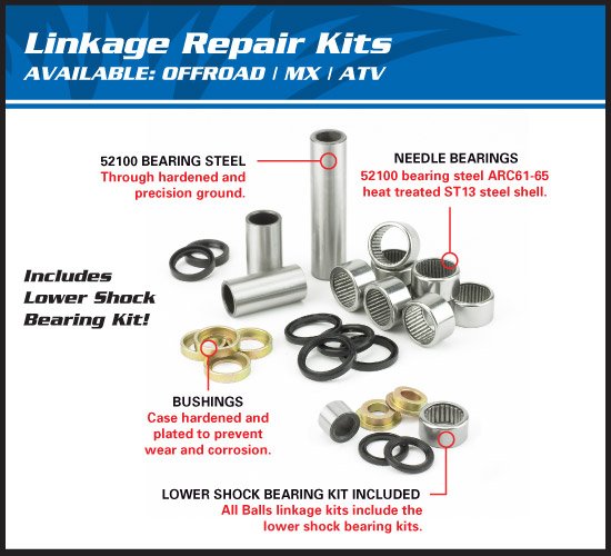 300 XC (2012 - 2022) linkage bearing kit | All Balls