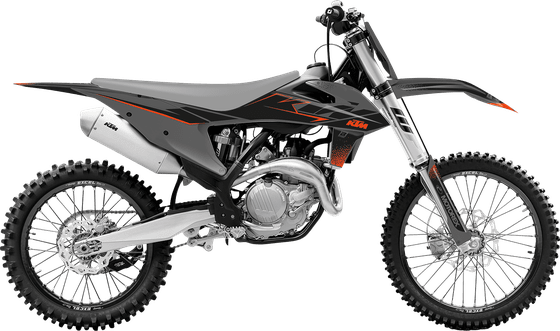 250 EXC (2019 - 2023) matte black graphic kit for ktm | BLACKBIRD RACING