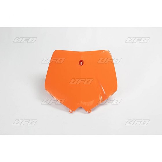 250 EXC (1993 - 2002) orange front number plate for ktm 2/4-stroke | UFO