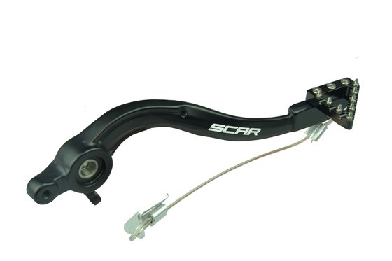 250 EXC (2013 - 2023) scar rear brake pedal - 125sx 150sx 250sxf 350sxf 450sxf fc250 fc350 fc450 17-22 | SCAR